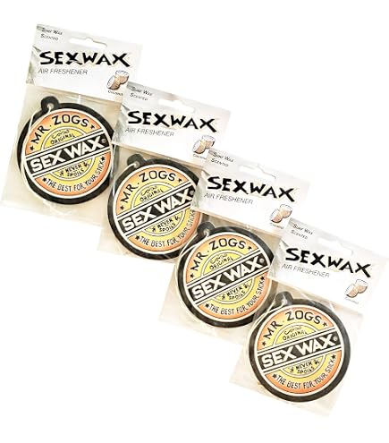 Mr. Zogs Original Sexwax - Warm Water Temperature Coconut Scented (White