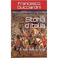Storia d'Italia: (dal 1490 al 1534) (Italian Edition) book cover