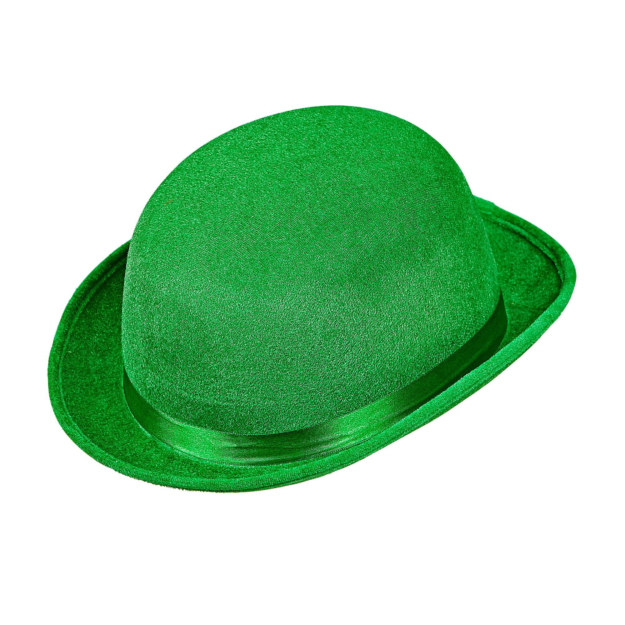 W WIDMANN MILANO Party Fashion - St. Patrick's Day Bowler Hat for Men, Carnival, Themed Parties, Green