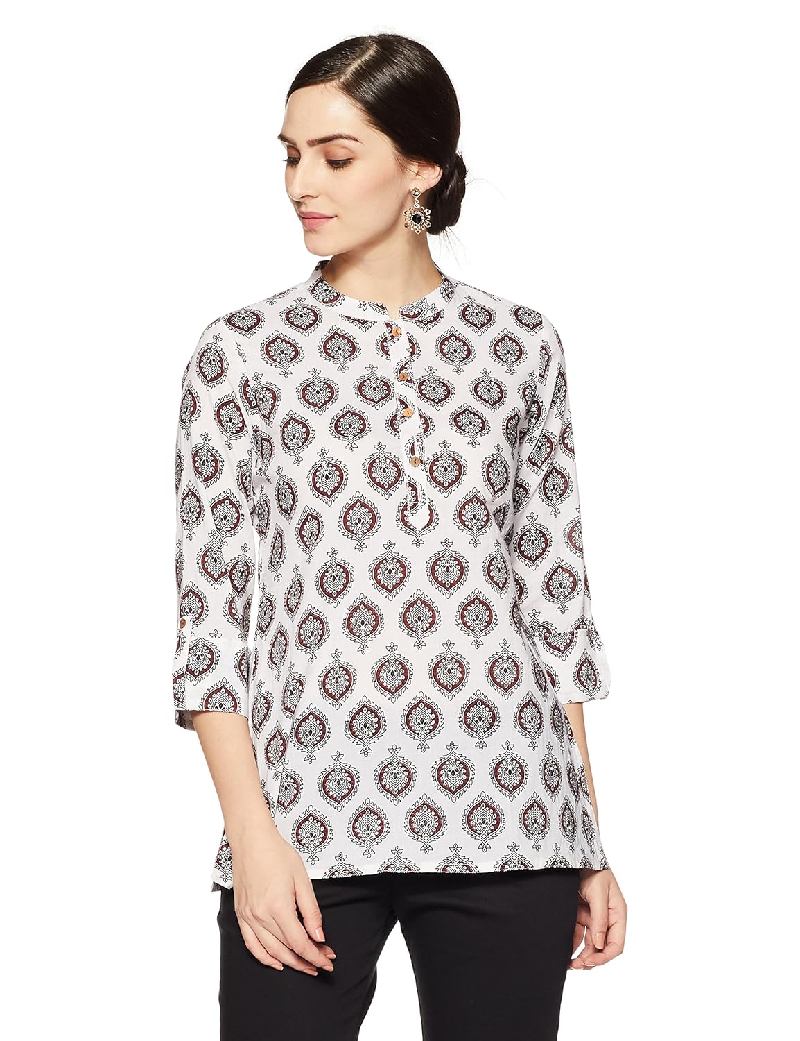 amazon brand- myx women's straight kurta