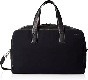 Kahn Wool and Leather Overnight Bag 