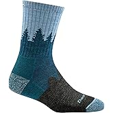 Darn Tough Vermont Women's Treeline Micro Crew Midweight with Cushion Hiking Sock (Style 1971)