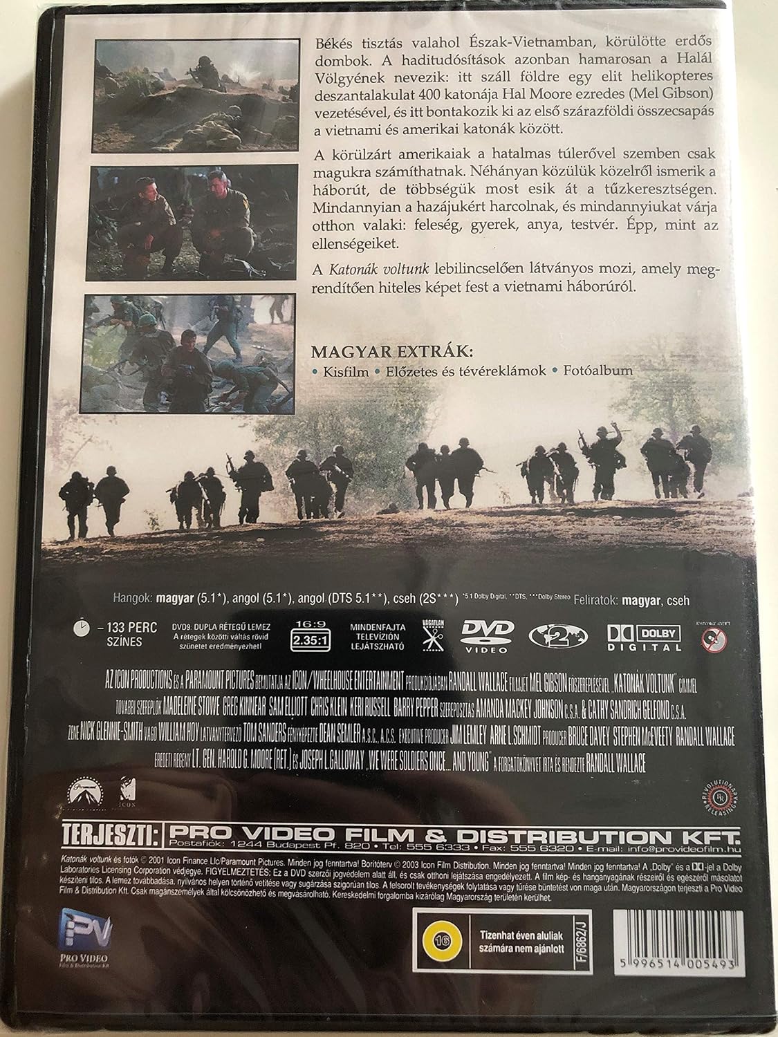 Amazon Com We Were Soldiers Katonak Voltunk Mel Gibson Madeleine Stowe Greg Kinnear Sam Elliott Chris Klein Randall Wallace Movies Tv mel gibson madeleine stowe greg