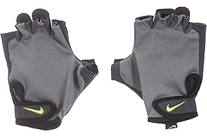 NIKE Men's Essential Fitness Gloves L Cool Grey/Anthracite/Volt