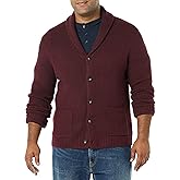 Amazon Essentials Men
s Long-Sleeve Soft Touch Shawl Collar Cardigan