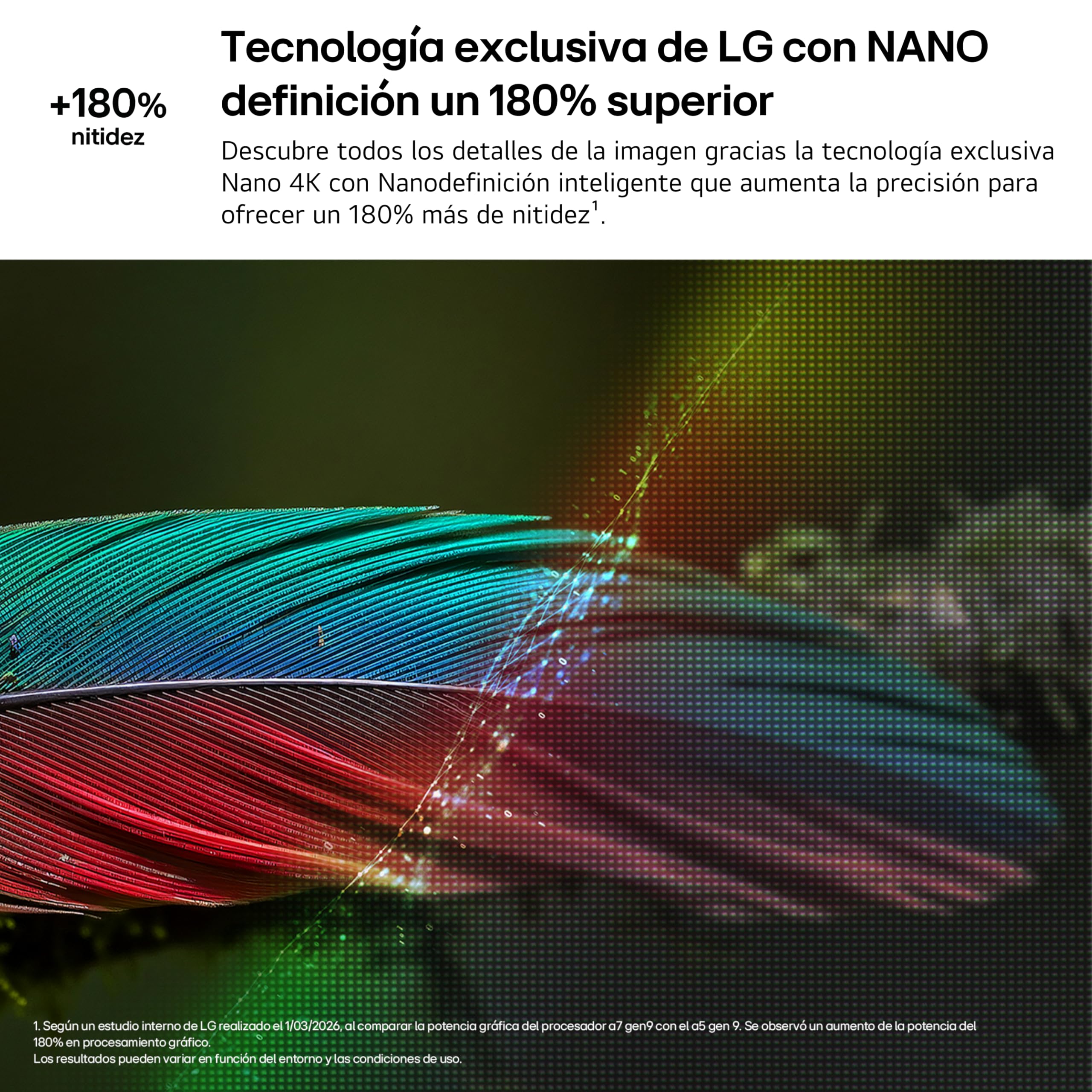 LG NanoCell 43NU850B6LA 43 Zoll Ultra HD 4K Smart TV WiFi 4