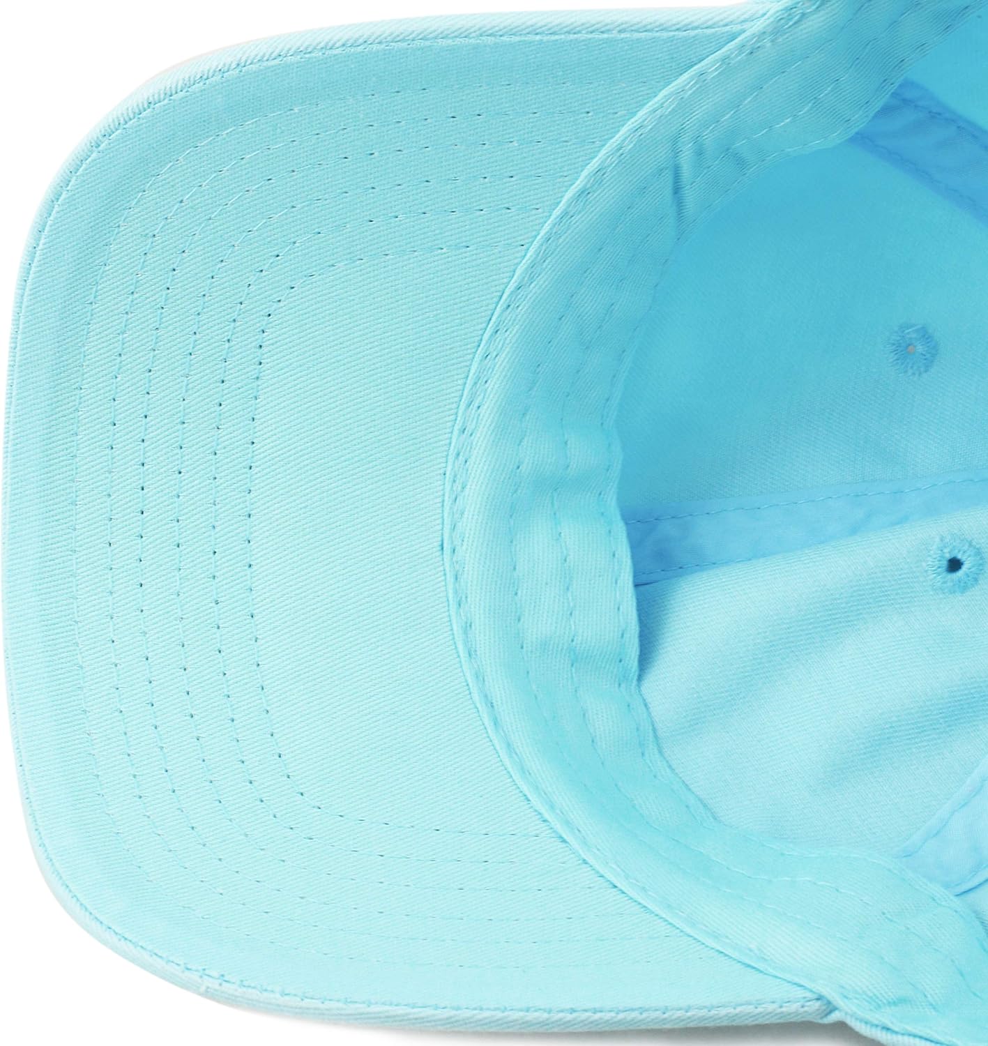 The Hat Depot Unisex Blank Washed Low Profile Cotton and Denim Baseball Cap Hat (Aqua) at  Men’s Clothing store