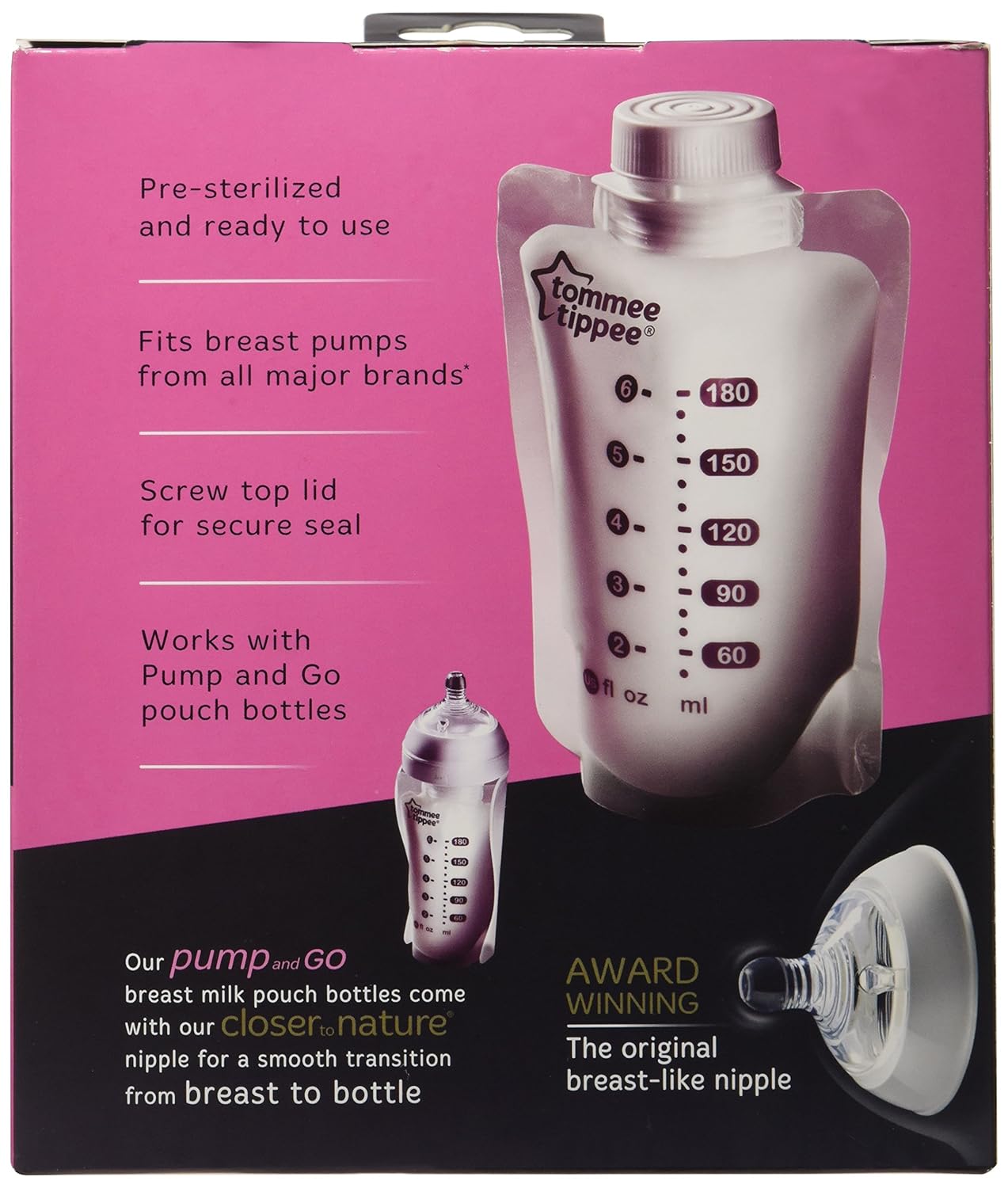 Warm and Store Tommee Tippee Pump and Go Complete All in One Starter