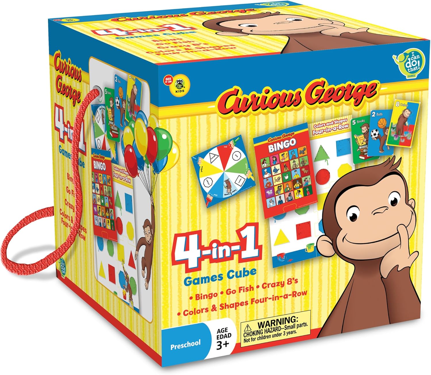 Curious 4in1 Games Cube Amazon.co.uk Toys & Games