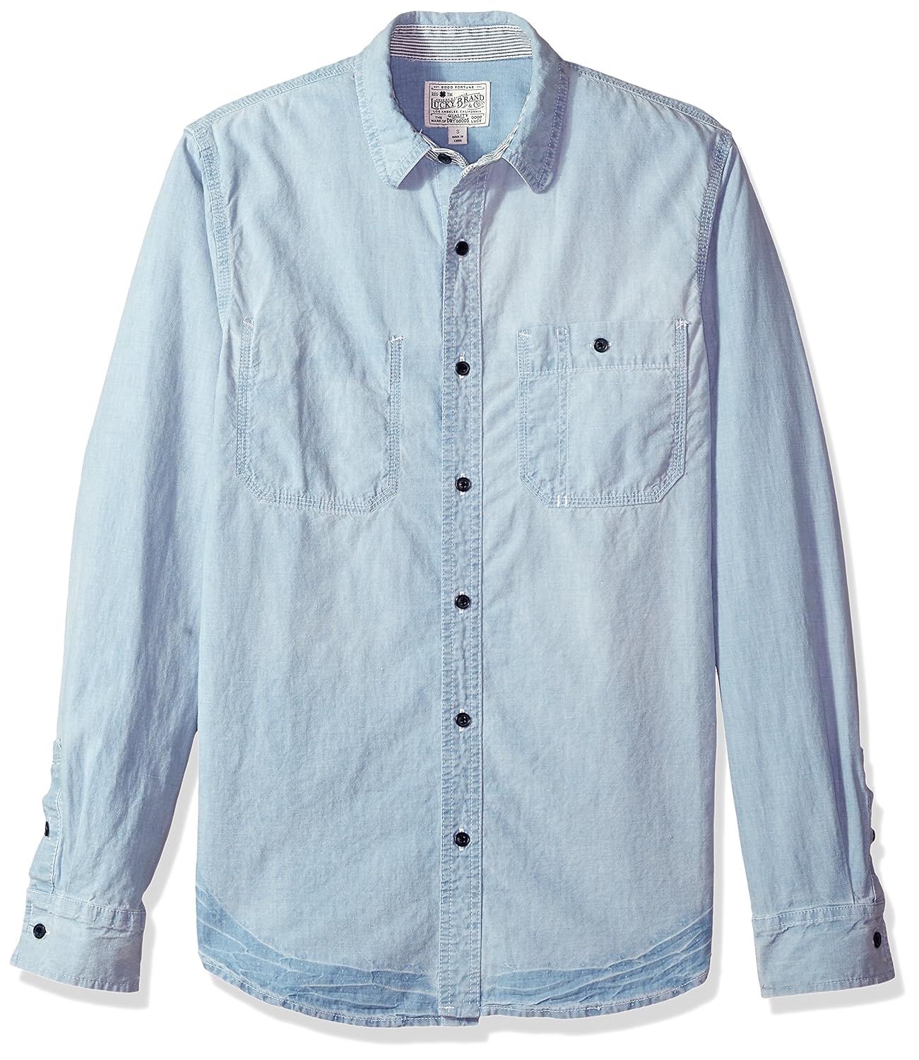 lucky brand denim shirt