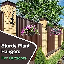 Etoolia Set of 2 Heavy-Duty Plant Hangers -12-Inch