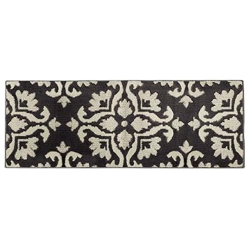 Amazon De Laura Ashley Mayhew Teppich 51 Cm X 152 4 Cm Dunkelgrau