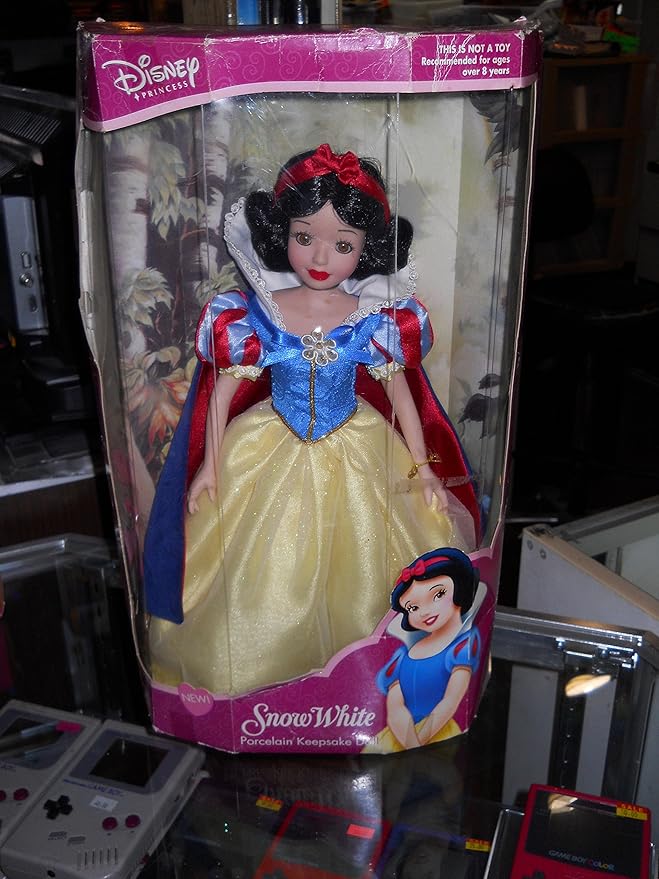 snow white porcelain keepsake doll 2003