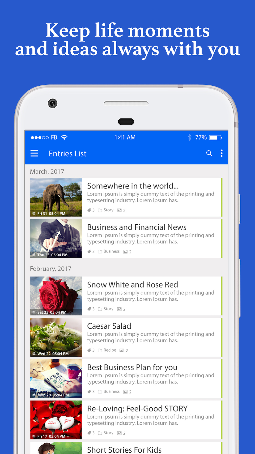 Diaro Diary, Journal, Notes, Mood for Android
