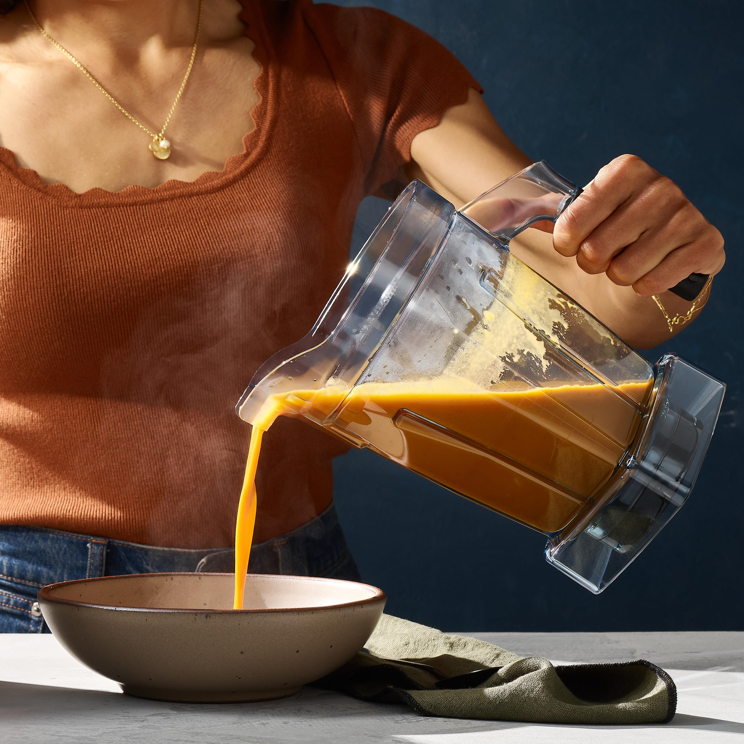 Recipiente para licuar Vitamix de 48 onzas con AUTODETECCIÓN, sin BPA, apto para lavavajillas, compatible con todas las licuadoras Vitamix de tamaño completo