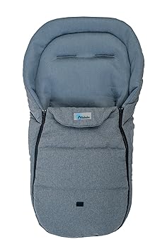 Altabebe AL2450LM - 30 Sommerfußsack für Kinderwagen 3D Abstandsgewebe, 12-36 Monate, dunkelgrau