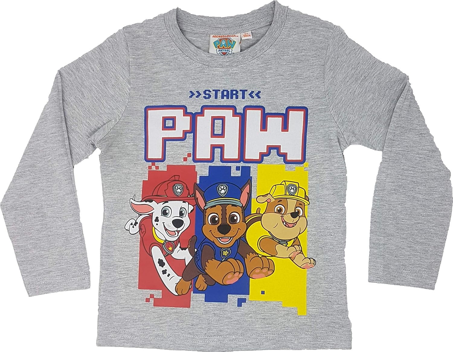 Paw-Patrol Jungen Langarmshirt Pullover Shirt: Amazon.de: Bekleidung