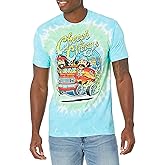 Liquid Blue Cheech and Chong Smokin' Ride Tie Dye Short Sleeve T-Shirt Shirt