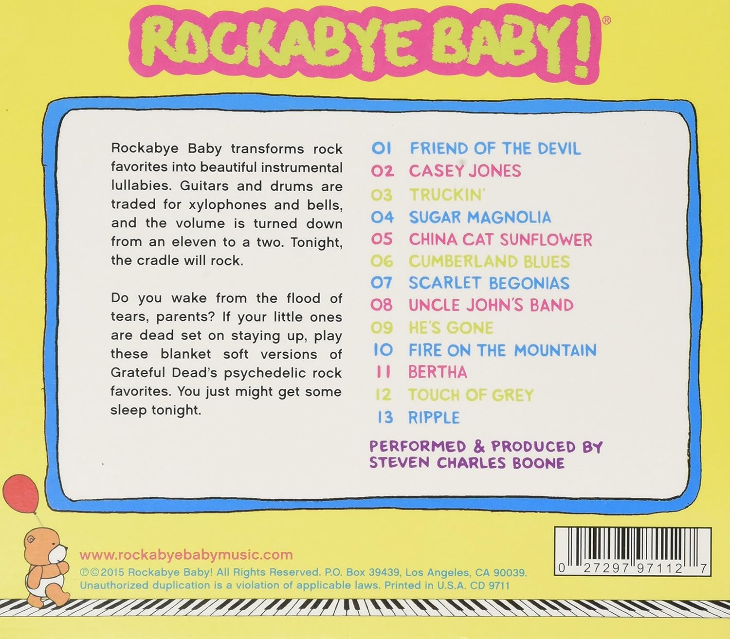 Grateful Dead Lullaby Renditio Amazon De Musik amazon de