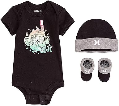 hurley baby romper