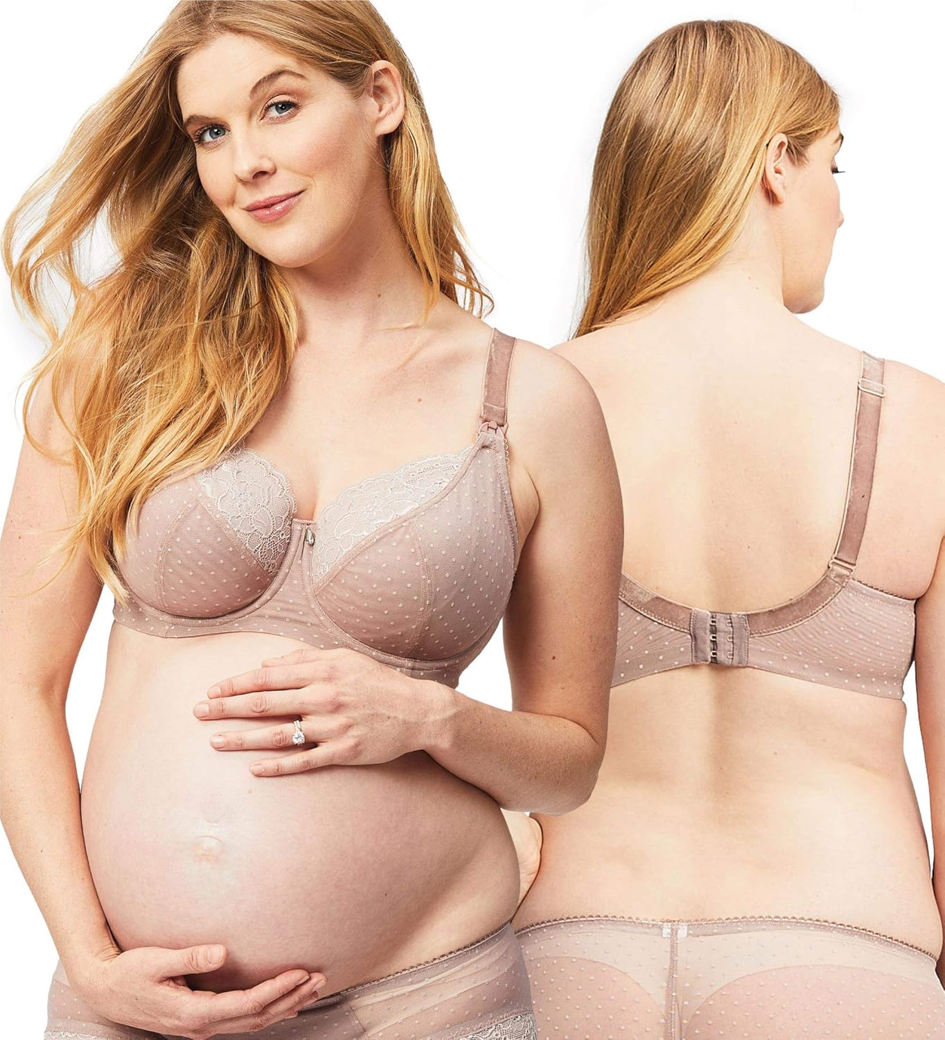 Cake Maternity TimTams Flexi Wire Nursing Bra, Balcony Supportive Maternity Bra for Breastfeeding at  Women’s Clothing store