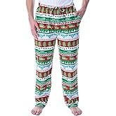 INTIMO National Lampoon's Christmas Vacation Men's Fair Isle Adult Loungewear Sleep Pajama Pants