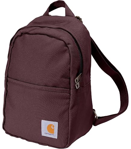 Carhartt Classic Mini Backpack, Durable, Water-Resistant Backpack with Adjustable Shoulder Straps, Carhartt Brown: Clothing, Shoes & Jewelry