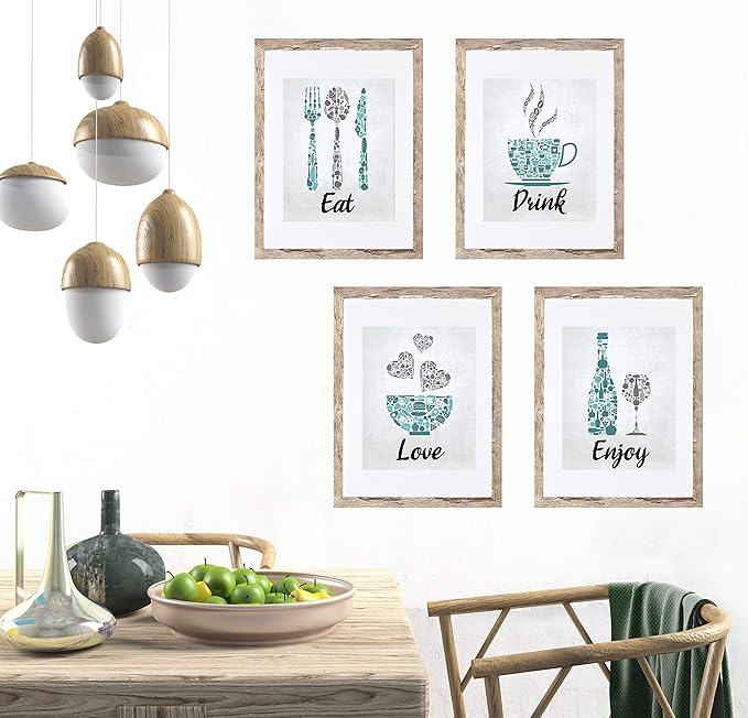 Amazon.com: Turquoise Teal Grey White Mosaic Vintage Inspirational