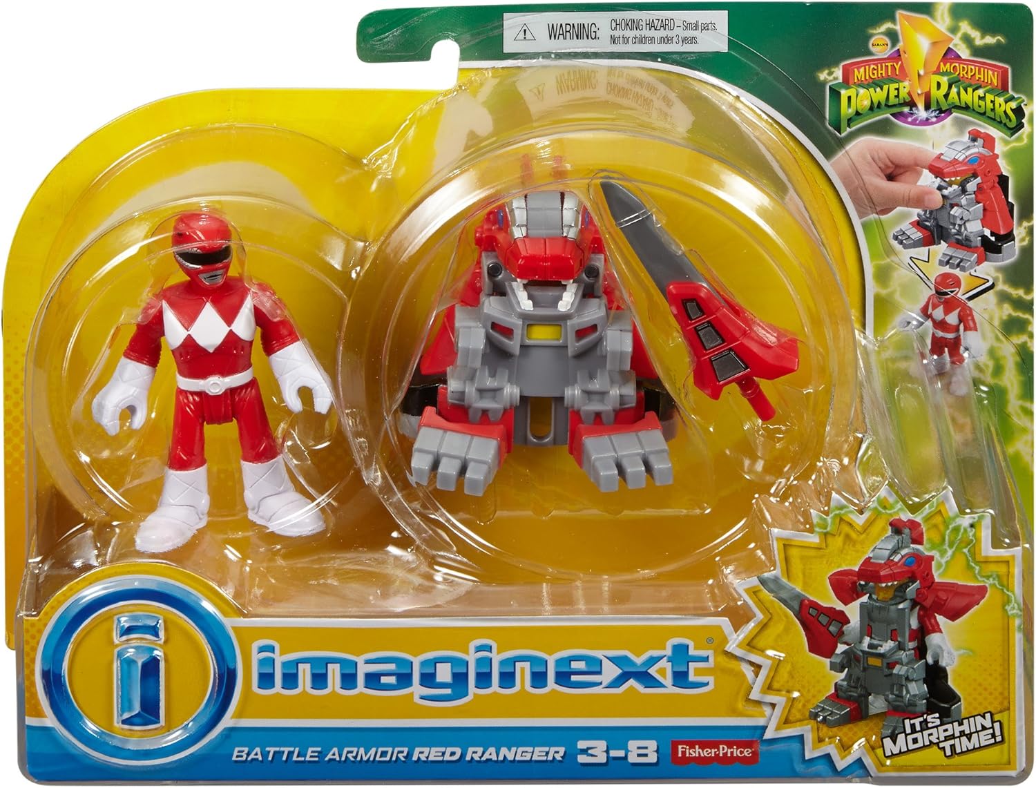 imaginext red power ranger