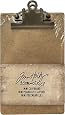 Advantus Idea-Ology Mini Plaquettes Con Chiodini - 6 Targhette Metalliche Bianco/Nero Per Scrapbooking E Hobby Creativi