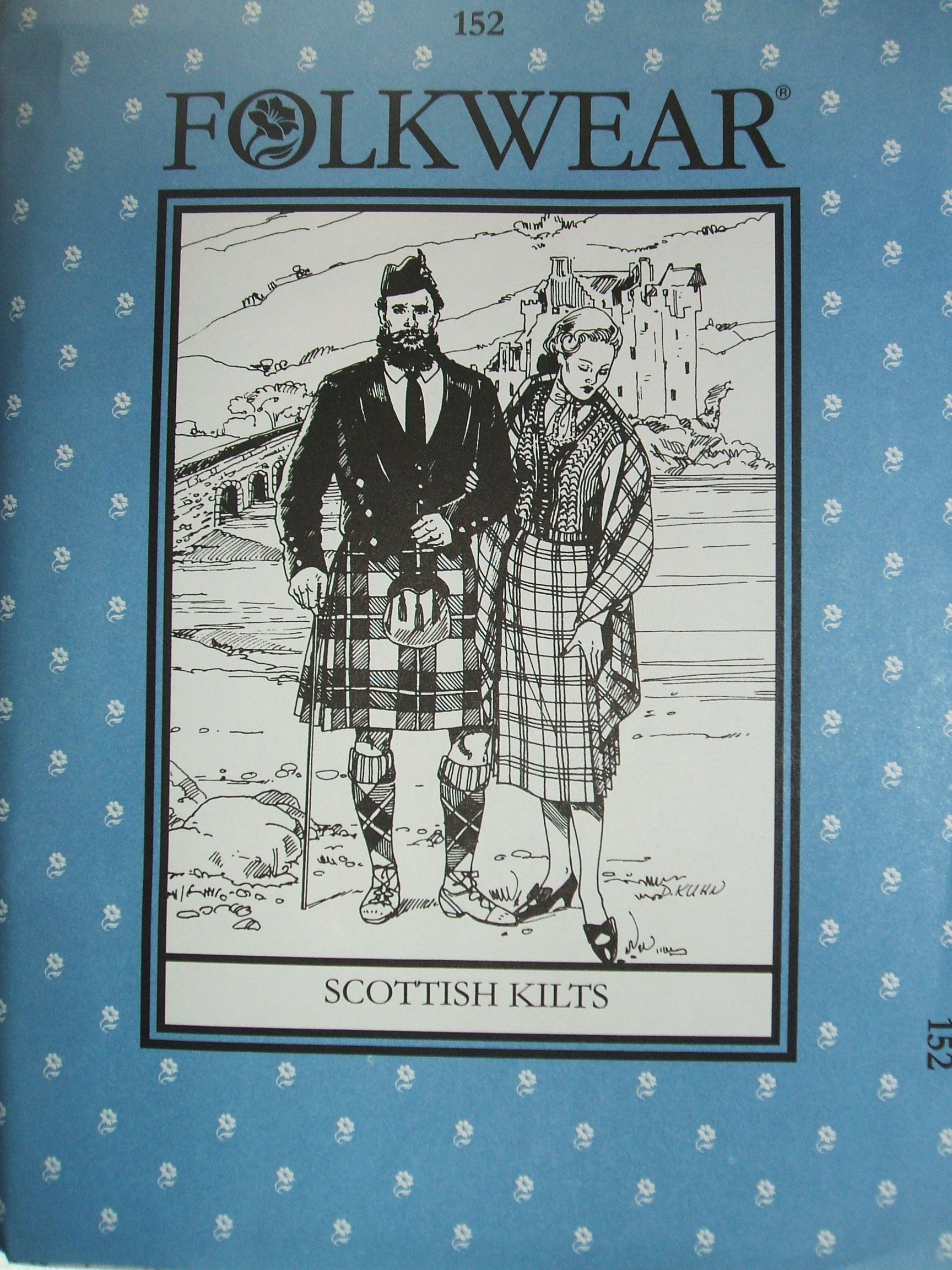 Folkwear Scottish Kilts #152 Sewing Pattern (Pattern Only) by FolkWear