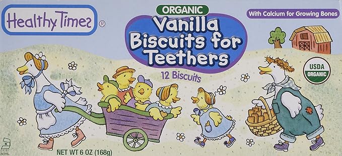 healthy times biscuits for teethers organic