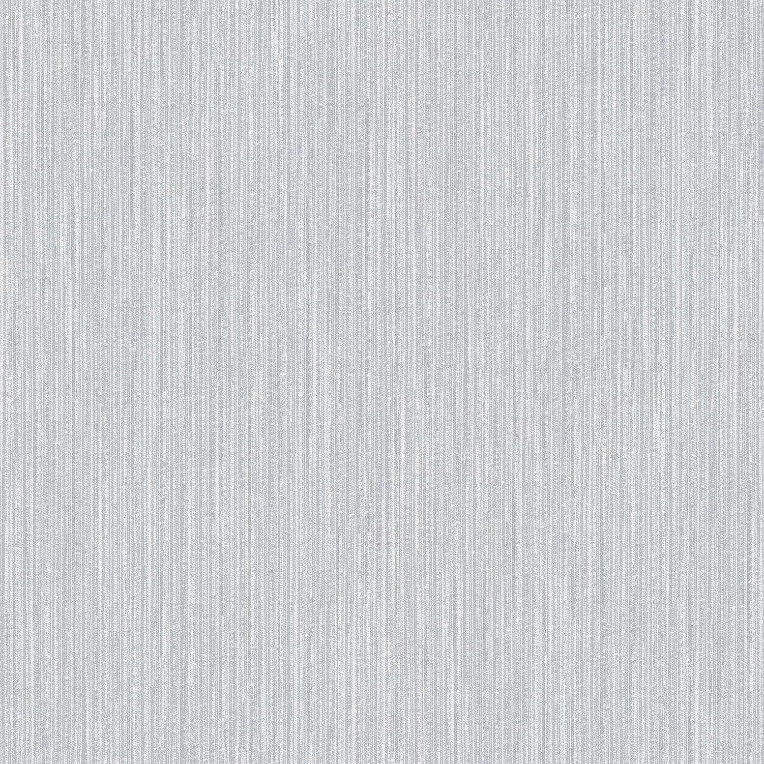 Galerie G67681 Special FX Metallic Vertical Texture Design Wallpaper, Silver/Grey, 10m x 53cm