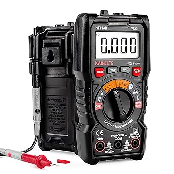 Amazon Kaiweets テスター デジタルマルチメーター 4000カウント Ac Dc電流 Ac Dc電圧 静電容量 抵抗 ダイオード 導通測定 真の実効値 自動レンジ Ncv機能付き 日本語説明書 三年保証期間付き テスター 産業 研究開発用品 通販
