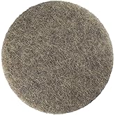 Norton Ultra Grizzly Hog's Hair Pad - 7 3/4 Inch Diameter