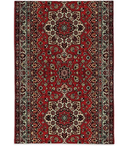 Handtücher Im Persischen Teppich-Design - 2er Set, 36,5x72 Cm - Boho Style Für Bad & Spa