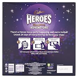 Cadbury Heroes Advent Calendar Chocolate 230g