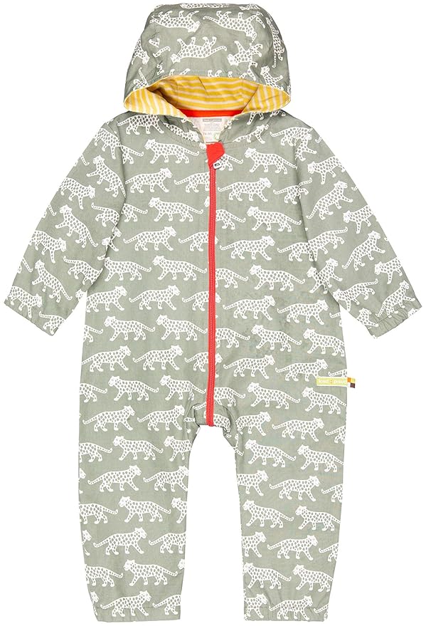 loud + proud Unisex Baby Strampler Wasserabweisender Outdooroverall, aus Bio Baumwolle, GOTS Zertiziziert