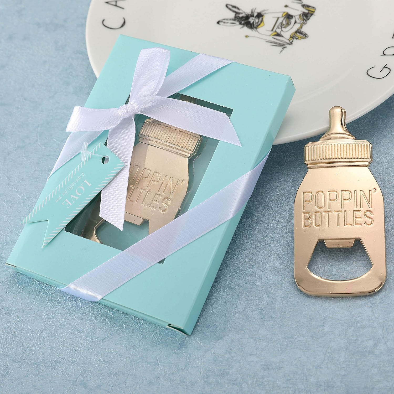 PARTYGOGO POPPIN BOTTLES Shape Bottle Opener for Baby