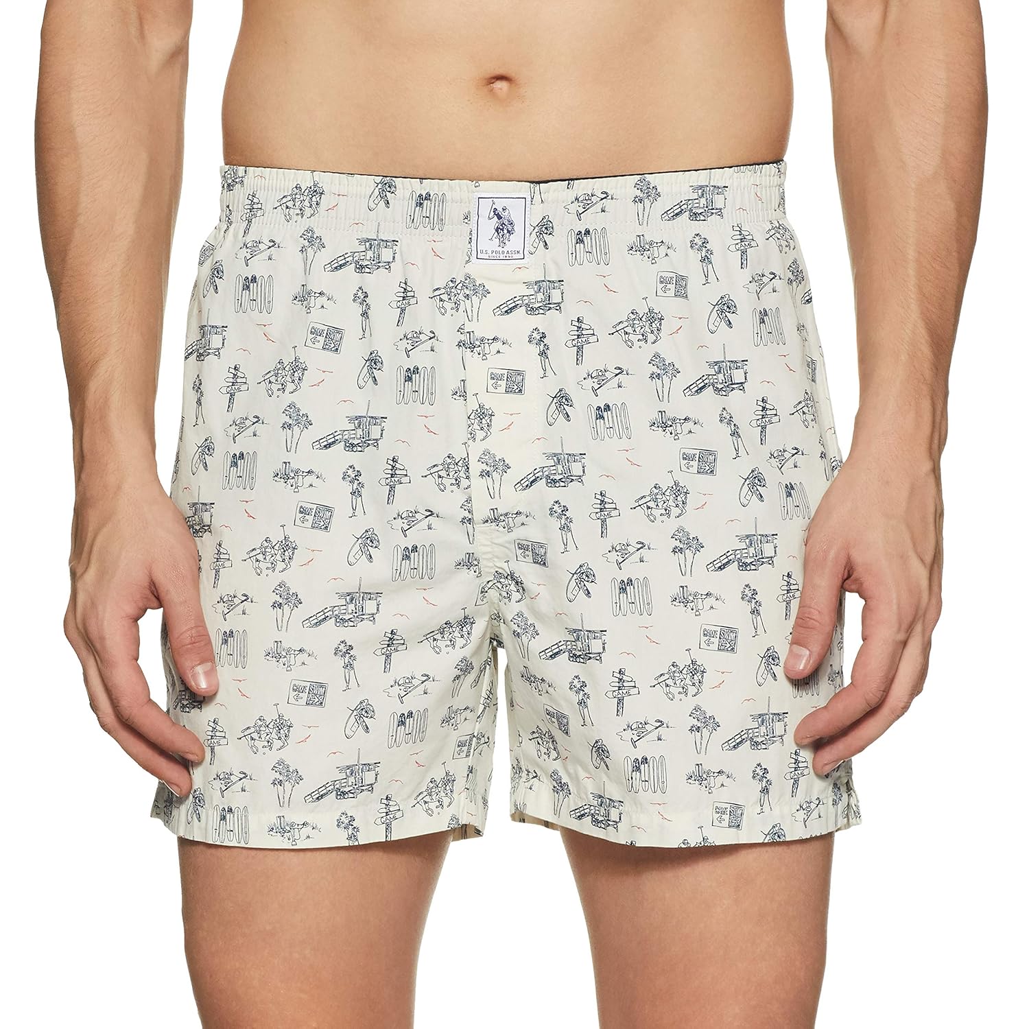 Buy US Polo Association Men's Printed Boxers (Color & Prints May Vary) at Amazon.in