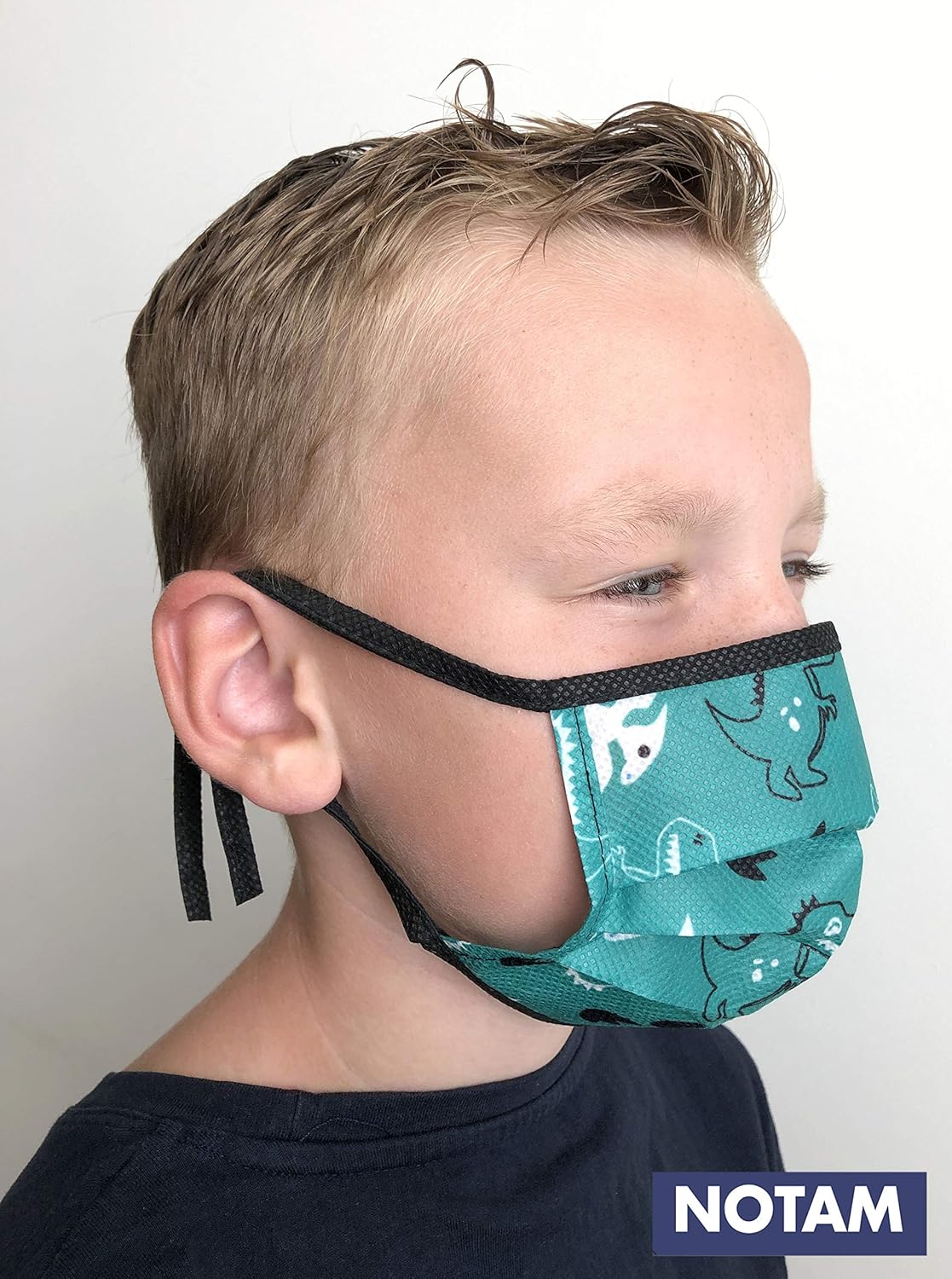 SES creative 89901 Unisex Children's Mouth Nose Mask Green, 1 count (Pack of 16) - Image 5