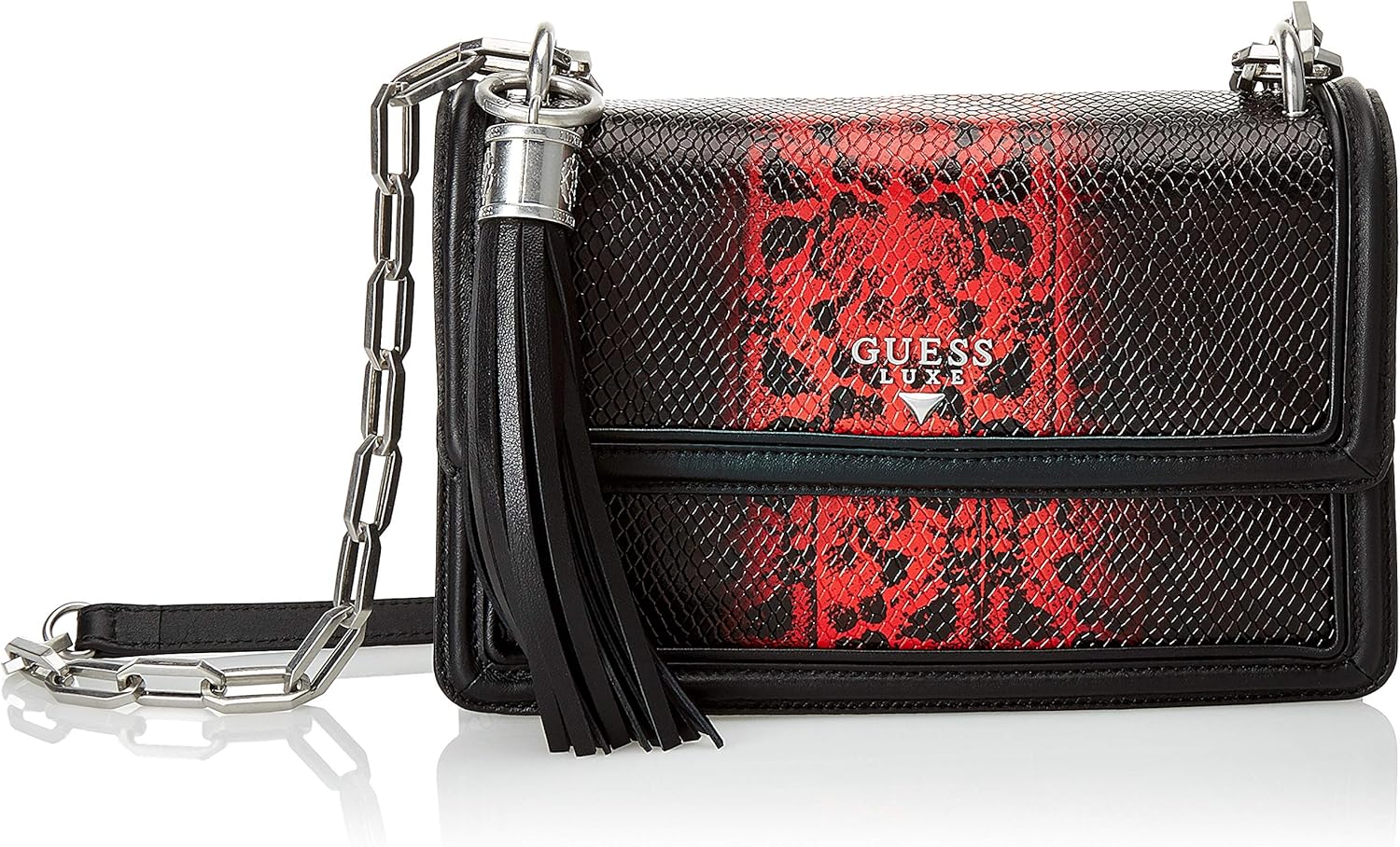 guess sandy leather crossbody bag