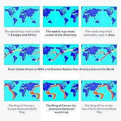 2-Sided Desk Map with Durable Lamination