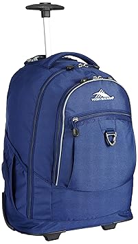 High Sierra Chaser Wheeled Backpack True Navy