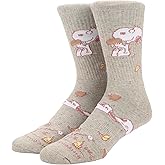 Bioworld Peanuts In My Own World Mens Athletic Crew Socks