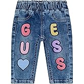 Guess Baby-Girls Stretch Denim Pants with Letters