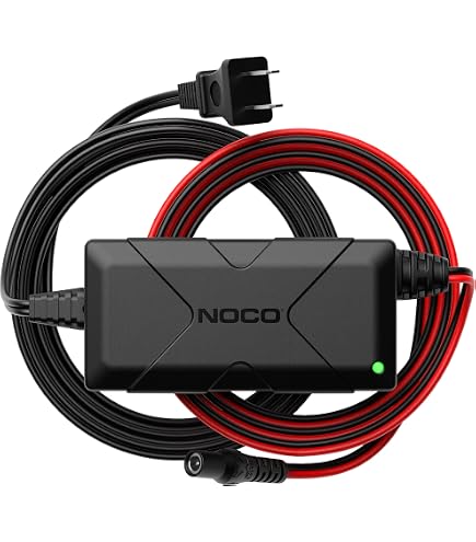 AC Wall Charger For Brightech Scorpion Jump Starter - 7ft Replacement Power Adapter With LED Light