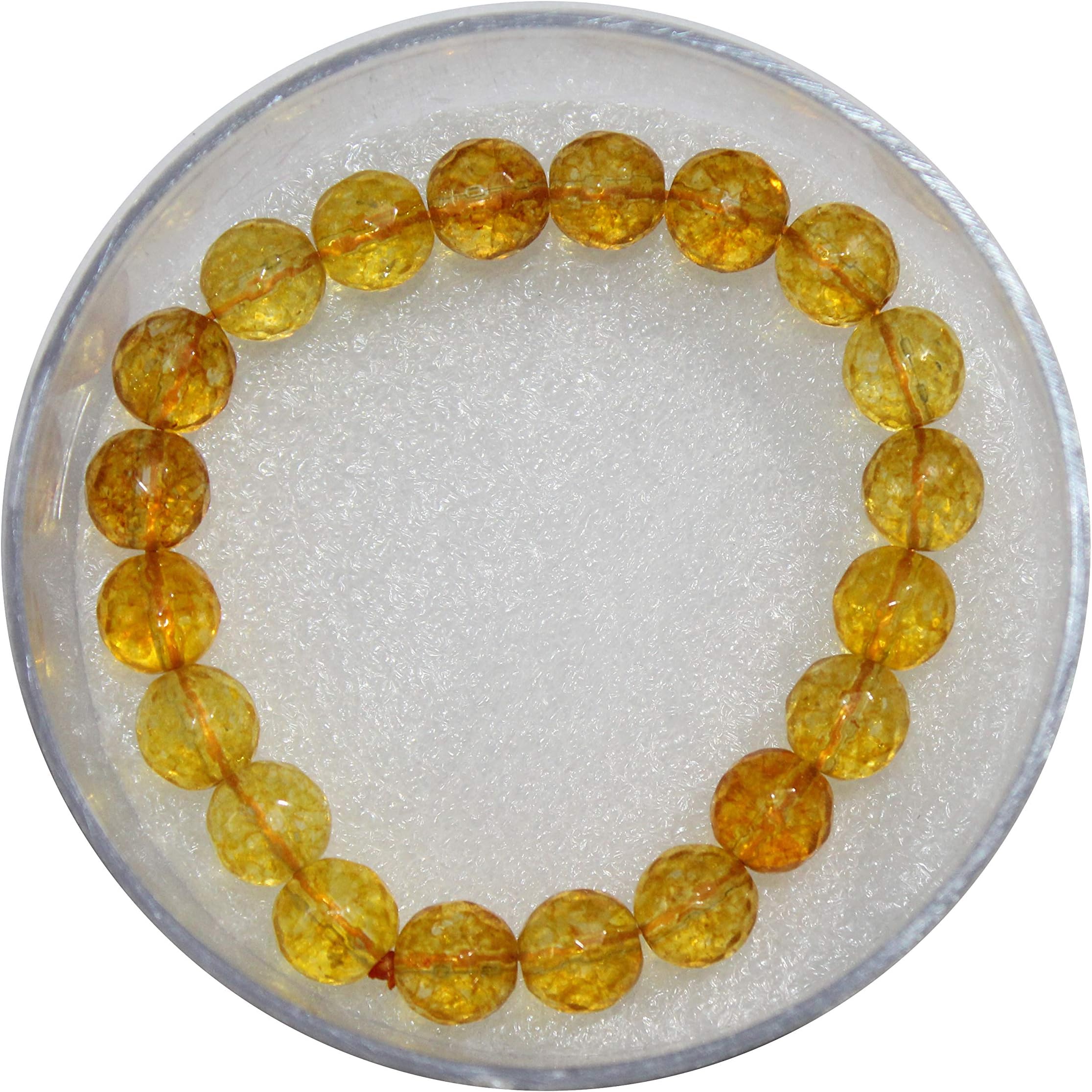 Fashion Natural Gemstones Bracelet for Men and Women | CITRINE |