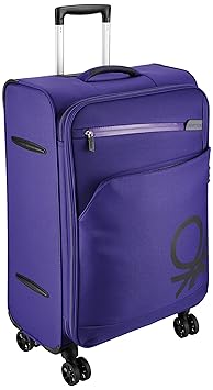 UCB Polyester 69 cms Purple Suitcase (0IP6SPO24M01I)