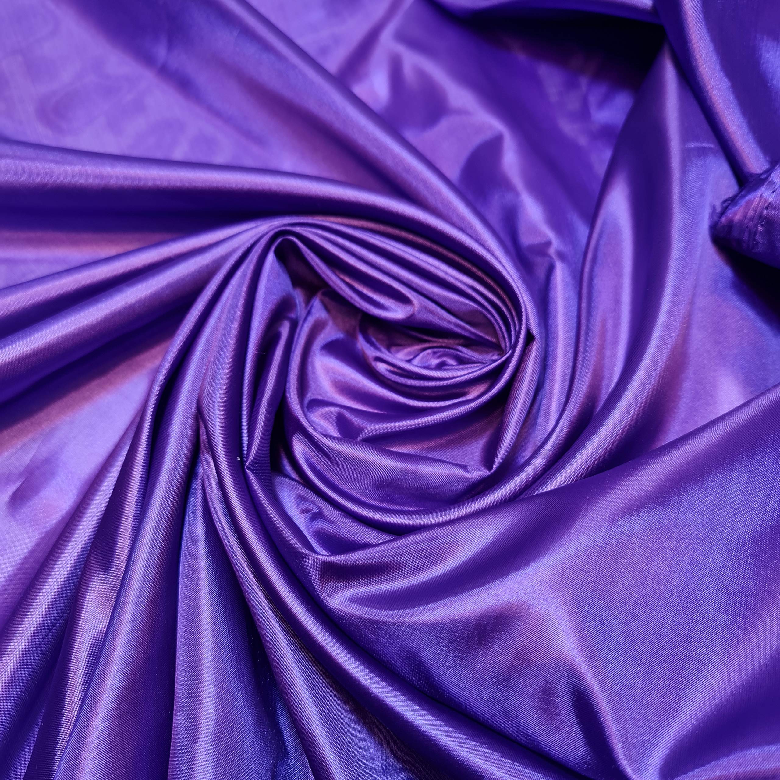 Habotai Dress Skirt Jacket Anti Static Lining Decor Fabric 150cm STH Available in 45 Colours (C Purple, 5 Meter)